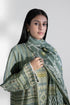 Womens Unstitched Daily Sea Green Three Piece